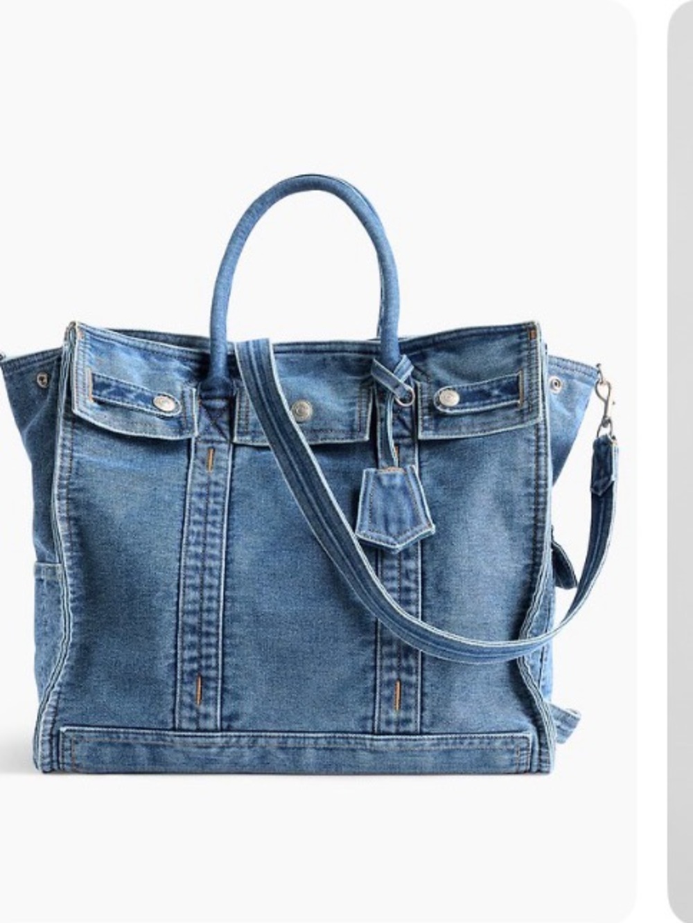 NWT Gap Denim Tote Bag Large size - Women